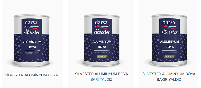  DARSA Alüminyum Yaldız Boya  